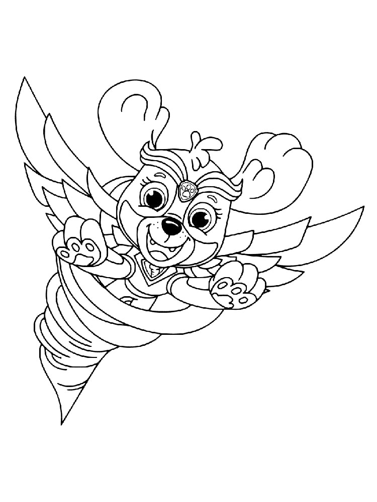 Paw patrol coloring pages