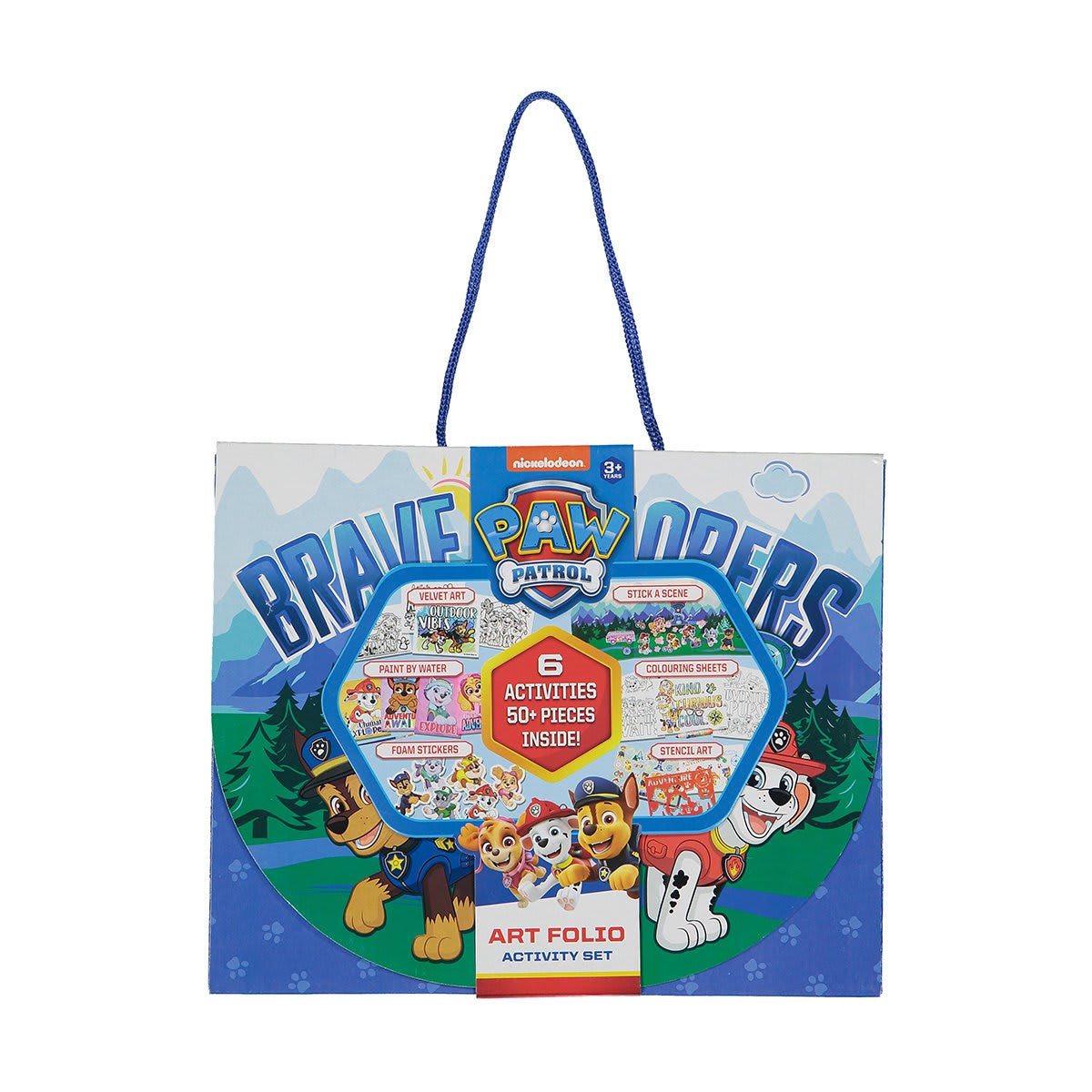 Nickelodeon paw patrol art folio activity set â kcs hidden treasures