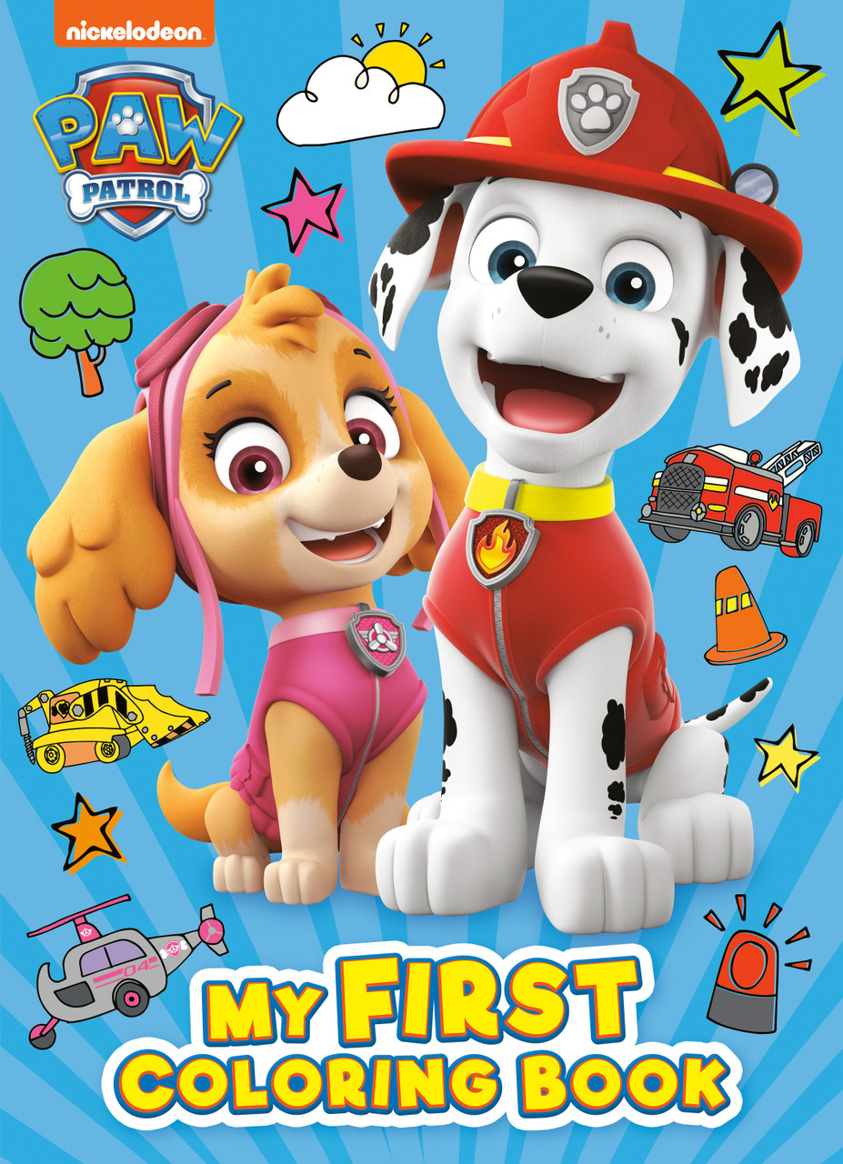 Buy paw patrol my first coloring book paw p in bulk