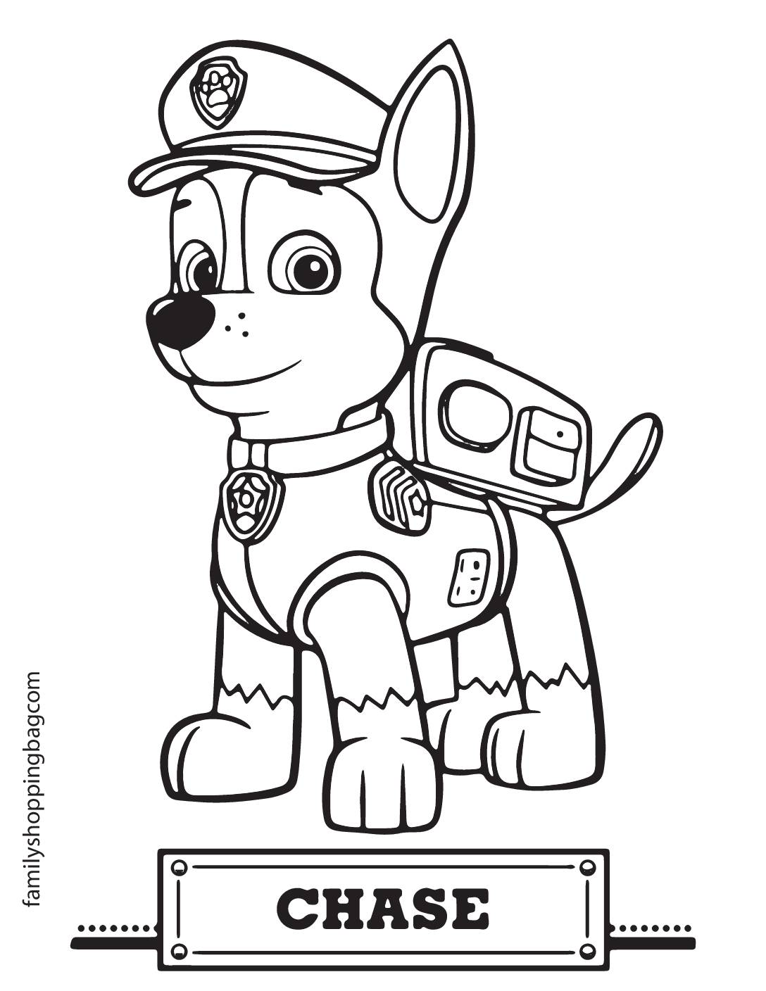 Free printable paw patrol coloring pages and more lil shannie