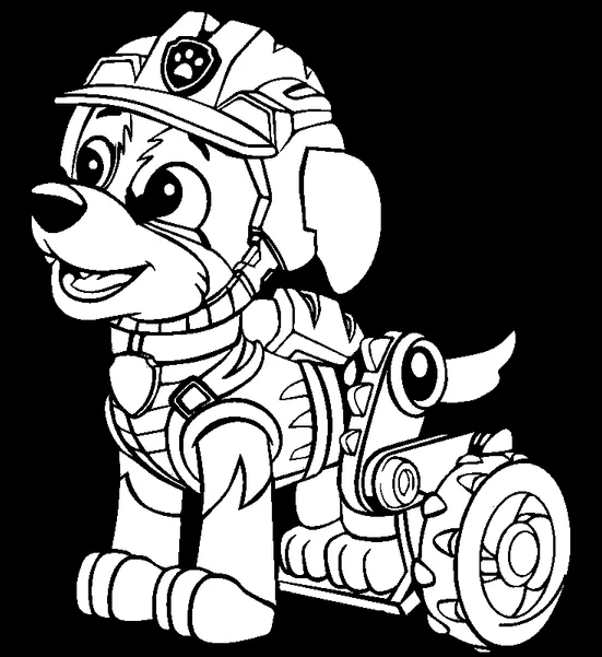 Paw patrol template for blow airbrush pen maker by patrikmichna download free stl model