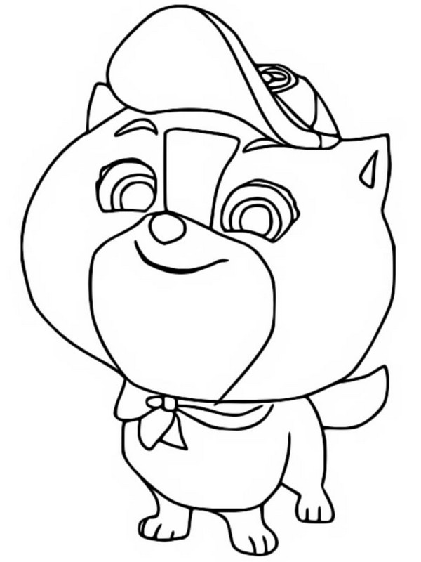 Coloring page paw patrol