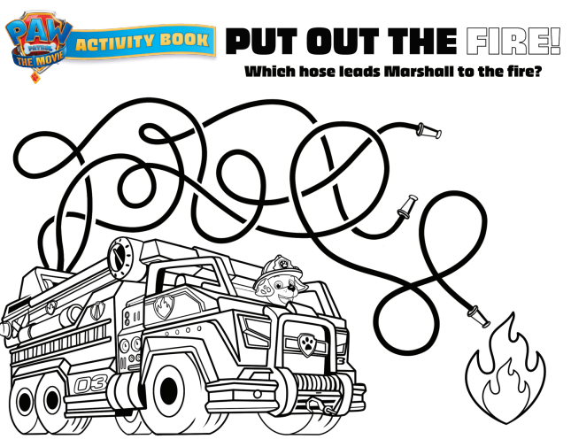 Free printable paw patrol coloring pages updated for