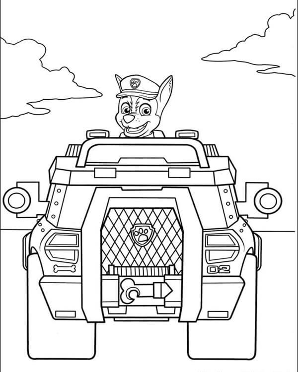 Free printable paw patrol coloring pages for kids