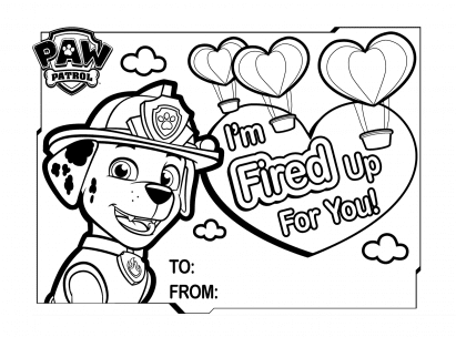 Paw patrol coloring pages free pdf printables