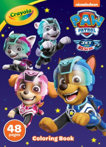 Jet to the rescue coloring book paw patrol wiki