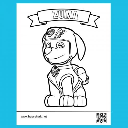 Paw patrol coloring pages