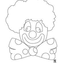 Clown coloring pages