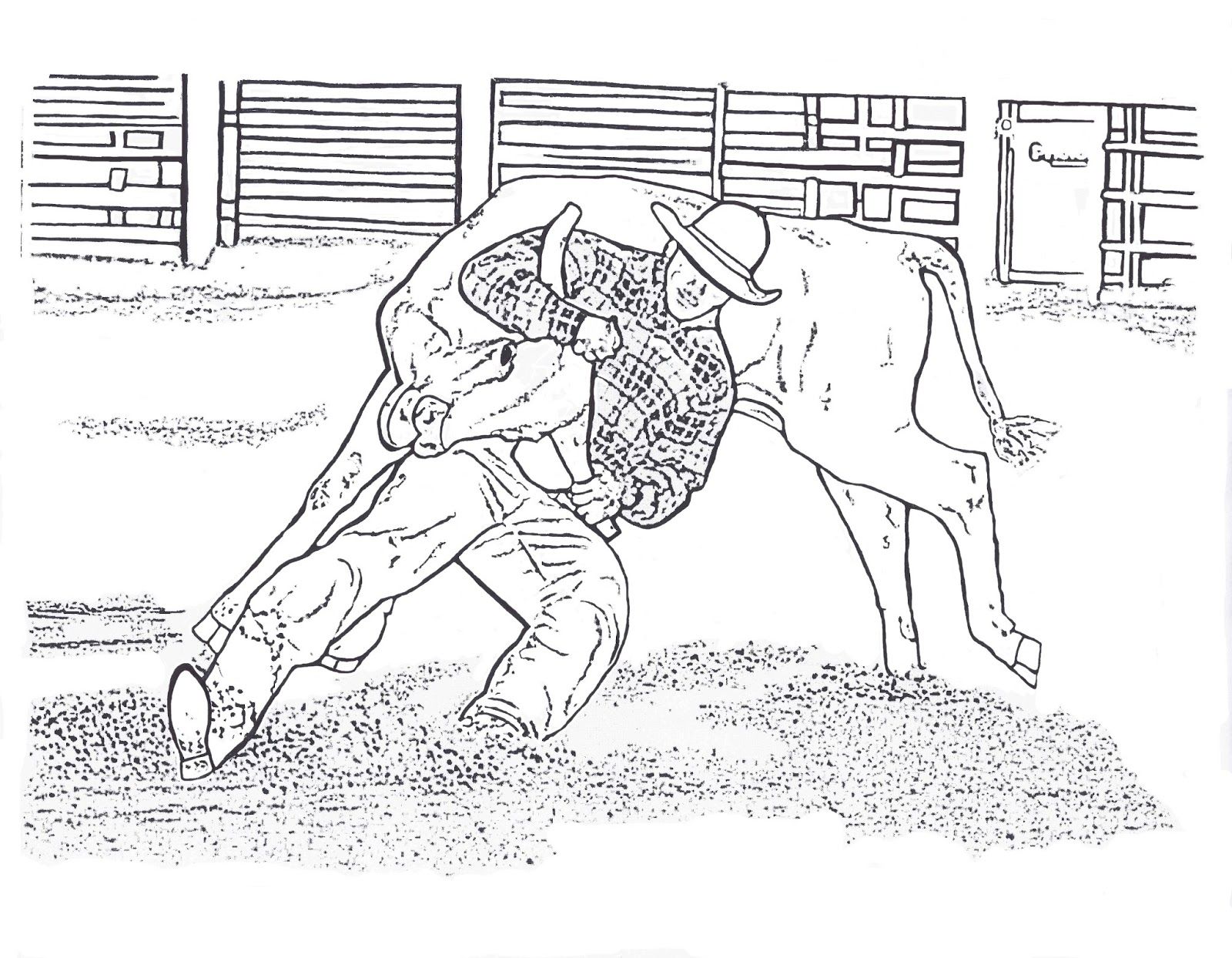 Rodeo horse coloring pages coloring pages rodeo adult coloring pages