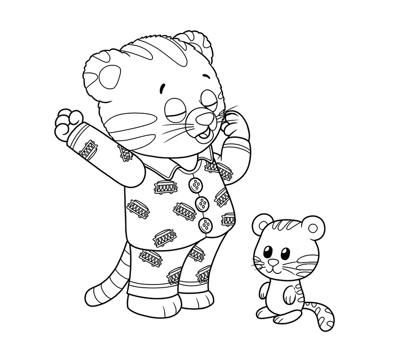 Art daniel tiger pbs kids