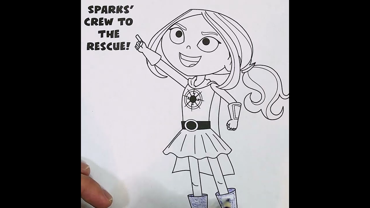 Hero elementary coloring pages pilation short coloring pbs kids