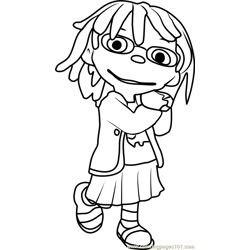 Pbs coloring pages for kids