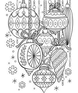 Christmas free coloring pages