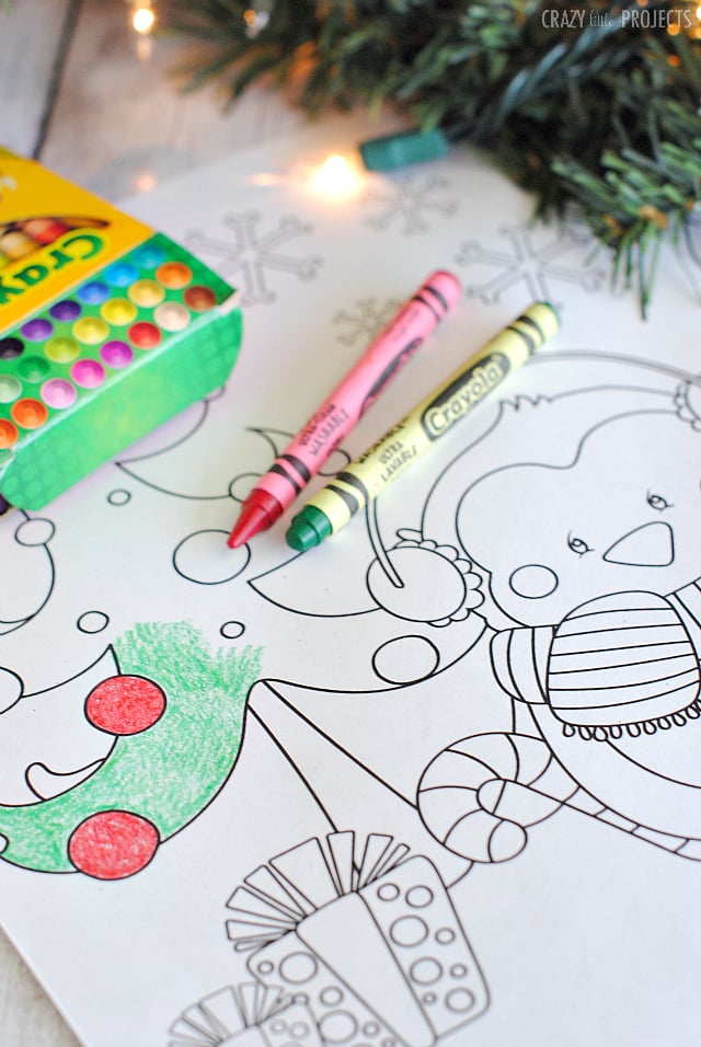 Free printable christmas coloring pages