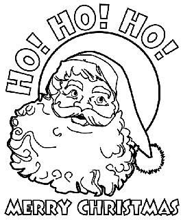 Christmas free coloring pages