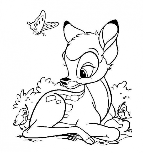 Free disney coloring pages in pdf ai