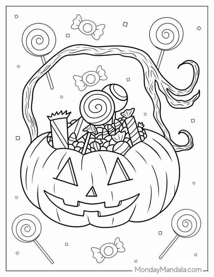 Pumpkin coloring pages free pdf printables in halloween coloring pages pumpkin coloring pages free halloween coloring pages