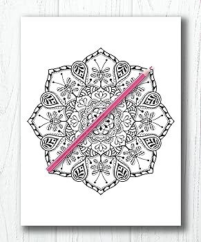 Mandala colouring book for adults