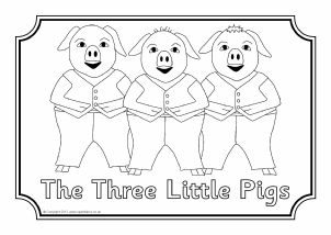 Three little pigs teaching resources story sack printables