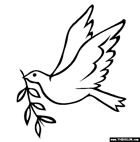 World peace day online coloring pages