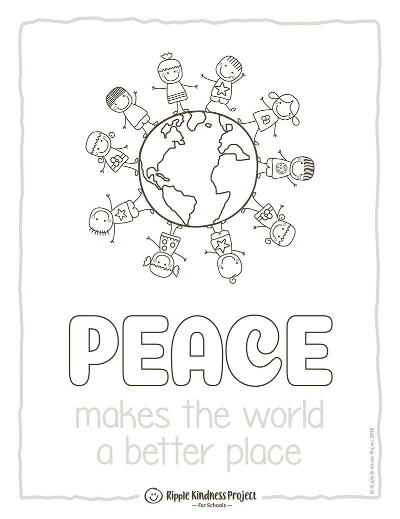 Ripple kindness sel activities peace crafts world peace day remembrance day activities