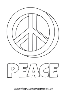 Peace louring page