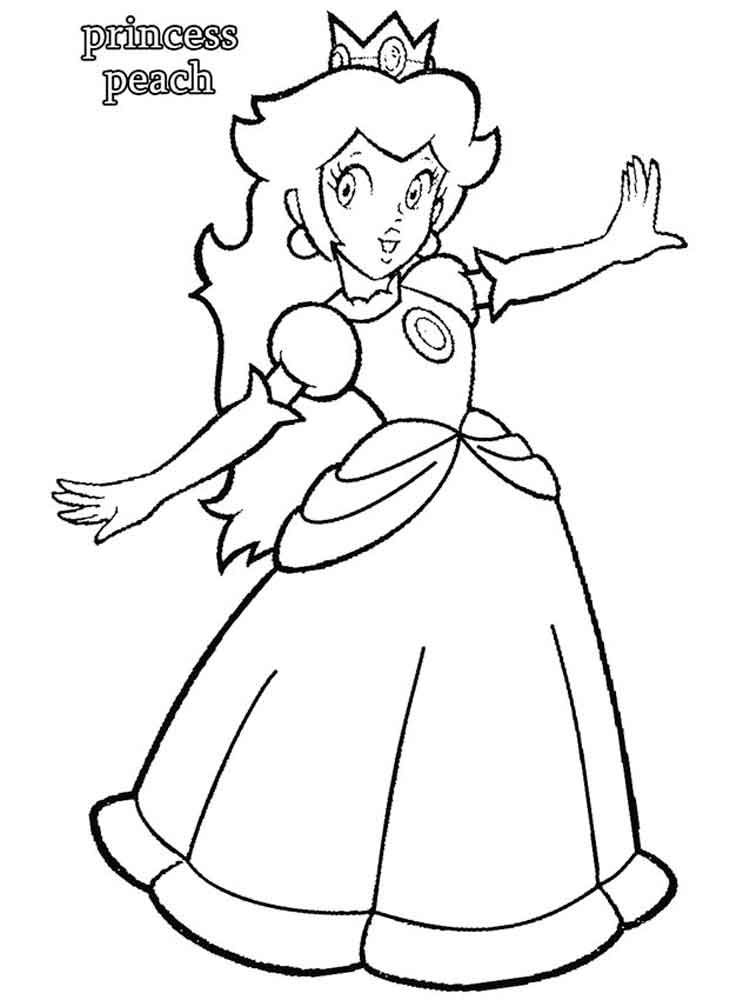 Princess peach coloring pages coloring pages witch coloring pages princess printables