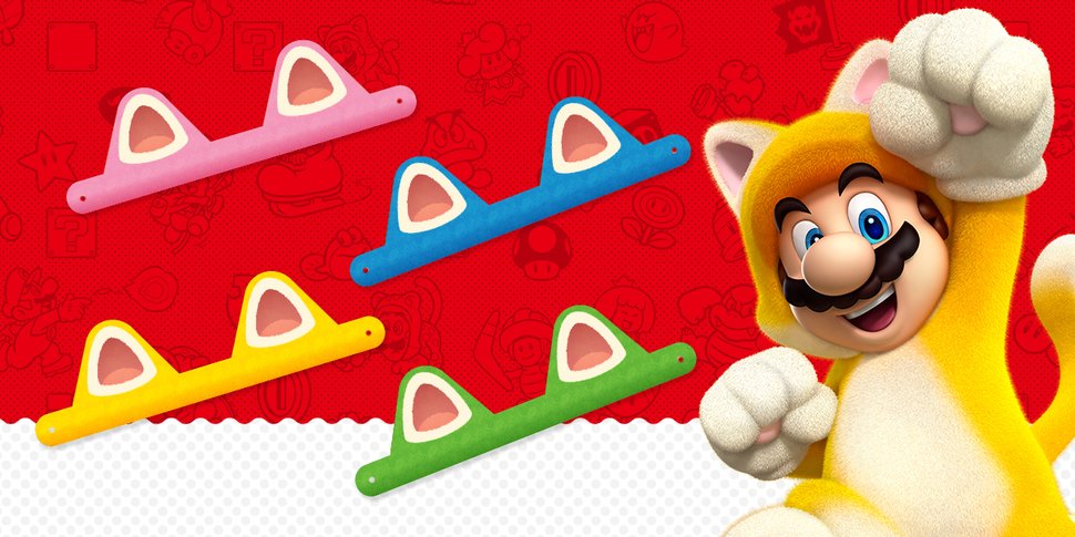 Cat mario peach luigi toad printable papercraft