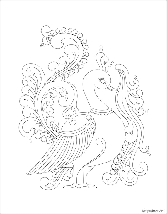 Tanjore art coloring pages digital tanjore art peacock tanjore art parrot tanjore art cow tanjore art elephant tanjore art indian art