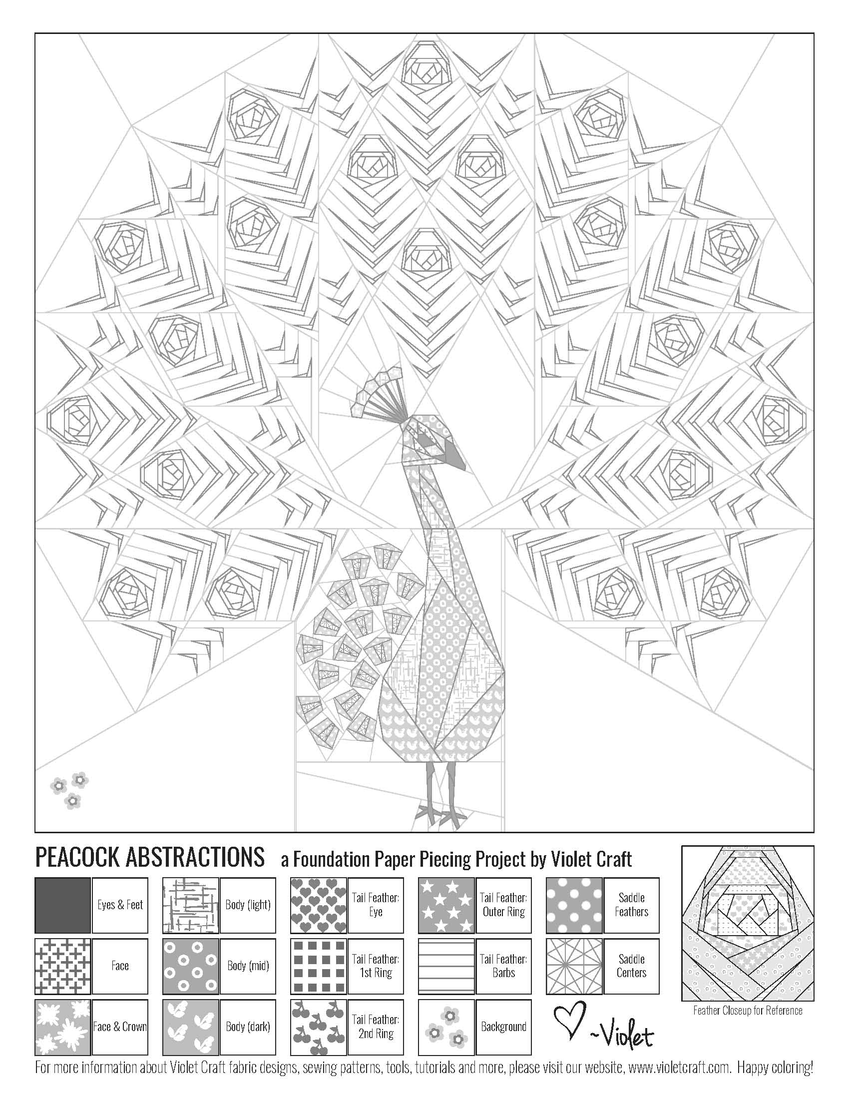 Coloring pages â violet craft