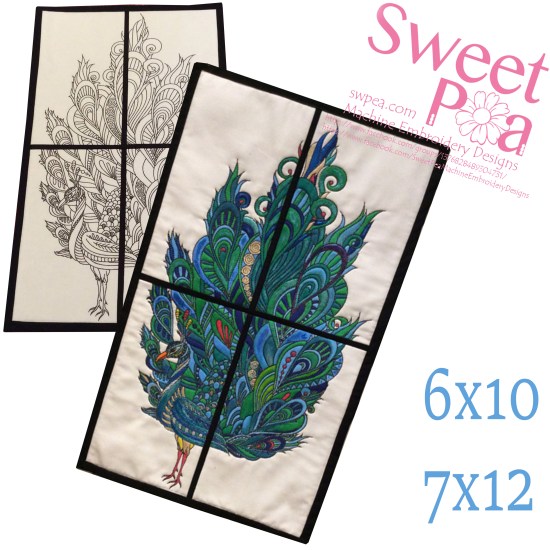 Coloring with sweet peas in the hoop machine embroidery designs â sweet pea machine embroidery designs