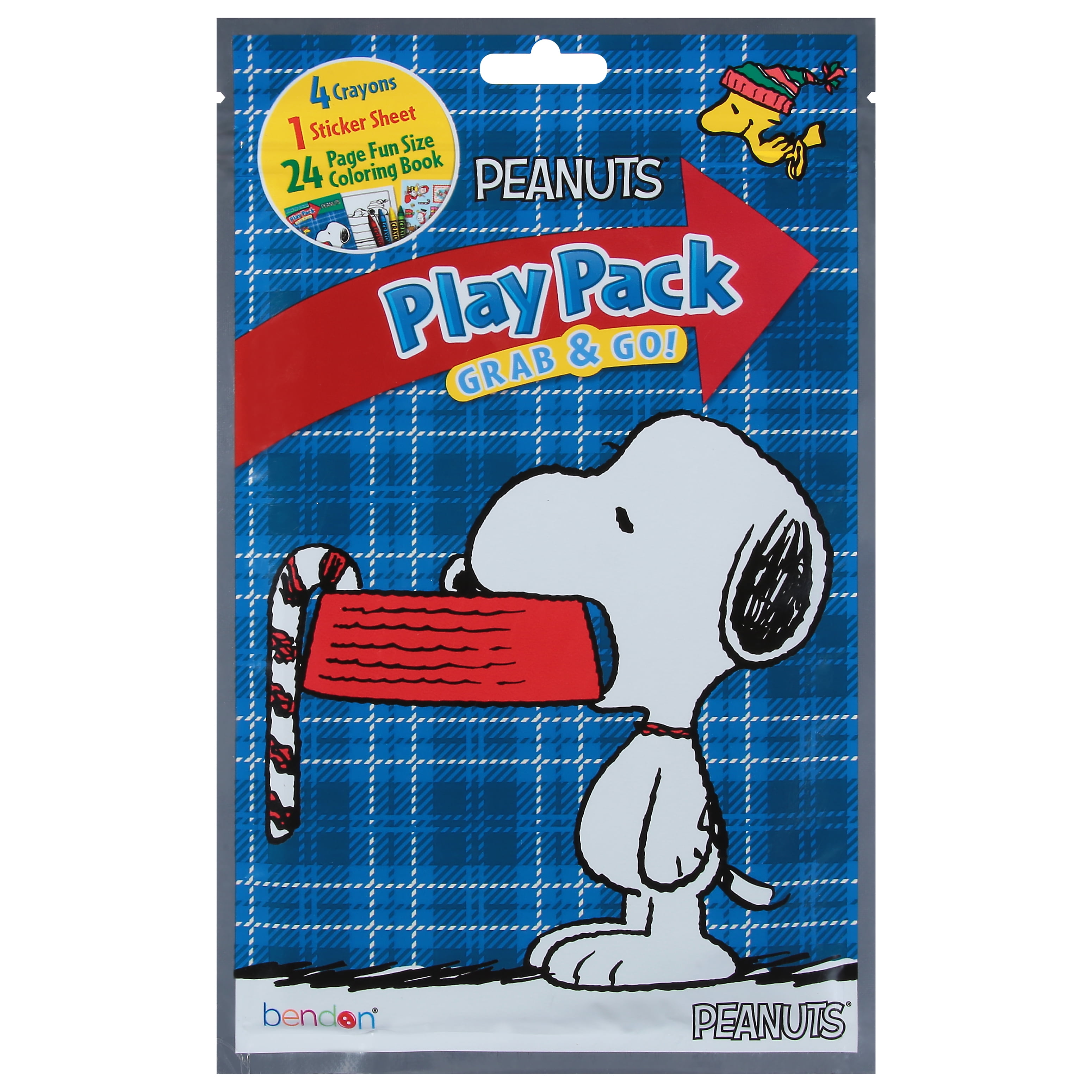 Bendon play pack peanuts activity and coloring book