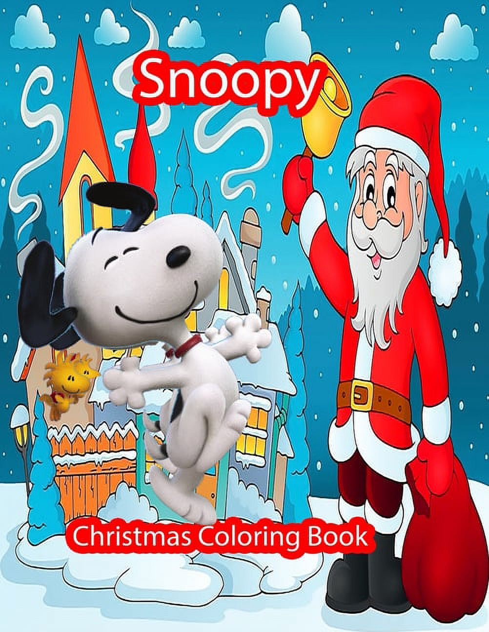 Snoopy christmas coloring book funny snoopy christmas coloring book for kids stress relieving designs the peanuts snoopy and charlie brown christmas coloring book for kids best snoopy coloring book