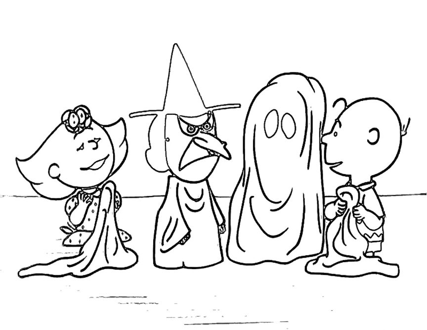 Free printable halloween coloring pages for kids