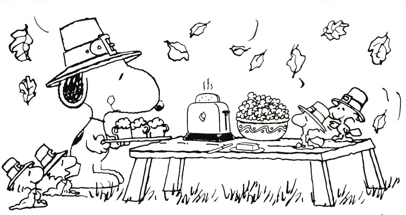 Snoopy thanksgiving coloring sheet snoopy coloring pages thanksgiving coloring pages charlie brown thanksgiving