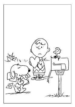 Snoopy cartoon character coloring sheets unleash imagination pages