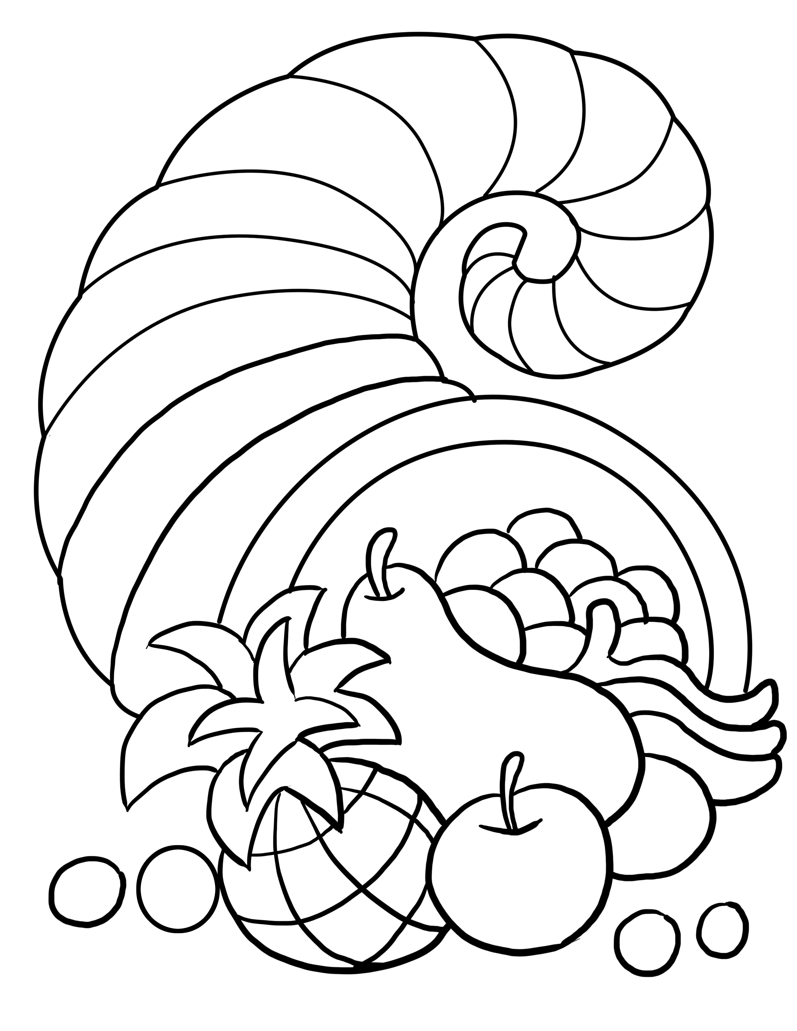 Thanksgiving coloring pages