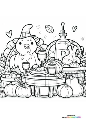 Thanksgiving pages free and easy print or download printables