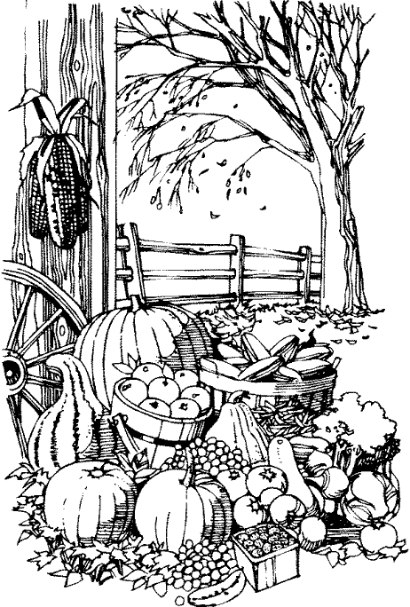 Thanksgiving coloring pages â inga duncan thornell