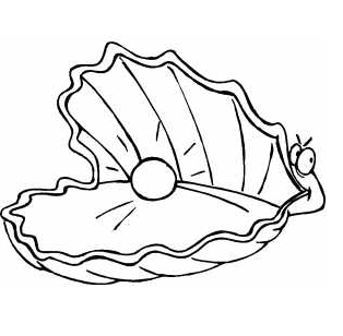 Pearls coloring page coloring book coloring pages coloring books oyster pearl