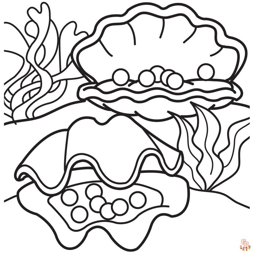 Pearl plates coloring pages printable and free