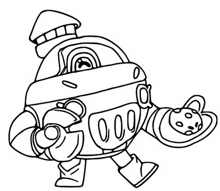 Coloring pages brawl stars