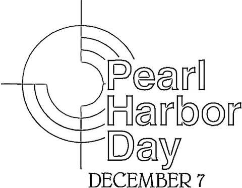 Pearl harbor day coloring page free printable coloring pages