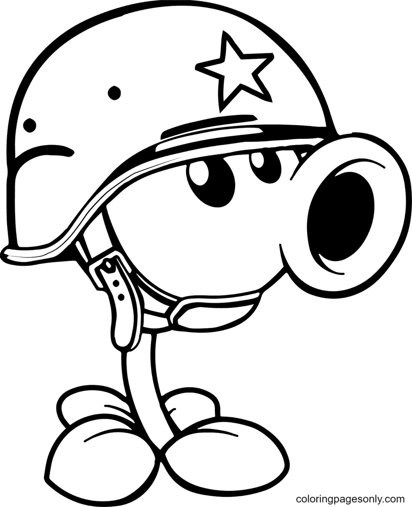 Plants vs zombies coloring pages printable for free download