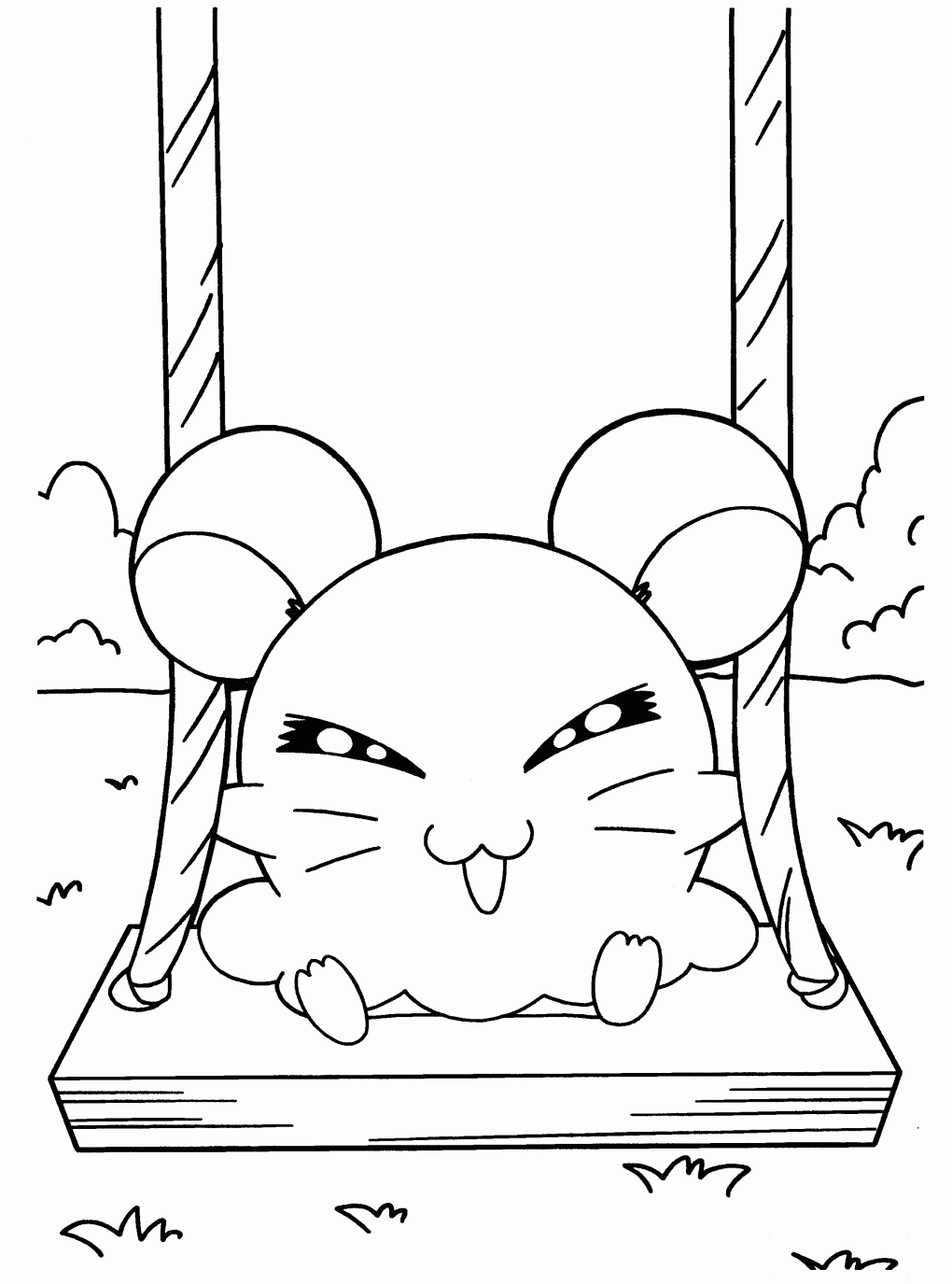 Printable hamtaro coloring page pictures coloring coloring pages cute coloring pages coloring book pages