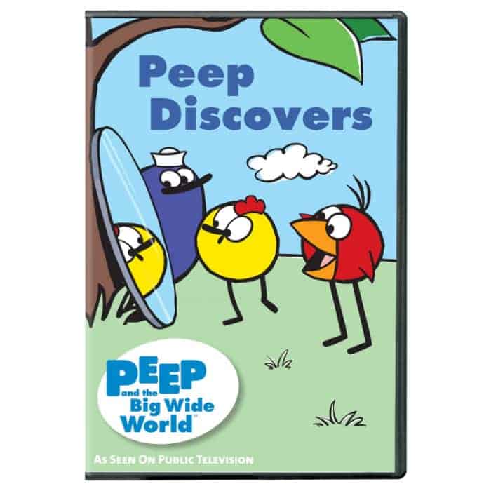 Peep and the big wide world dvd peep discovers in our spare time