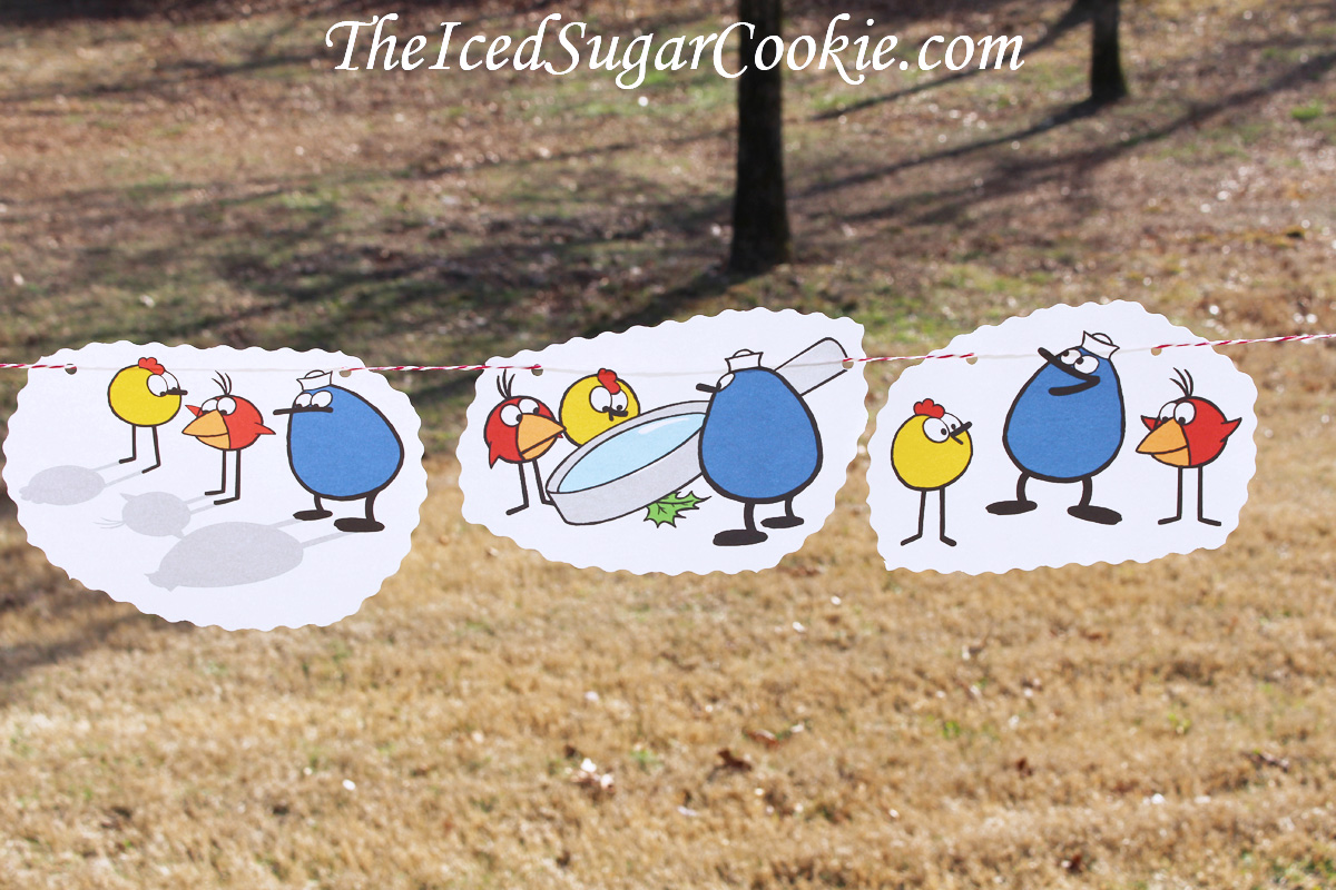 Diy birthday blog peep and the big wide world birthday party diy flag bunting banner garland idea