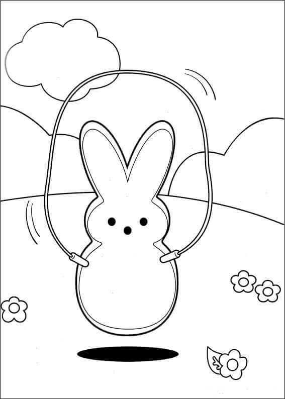 Free peeps coloring pages printable pdf