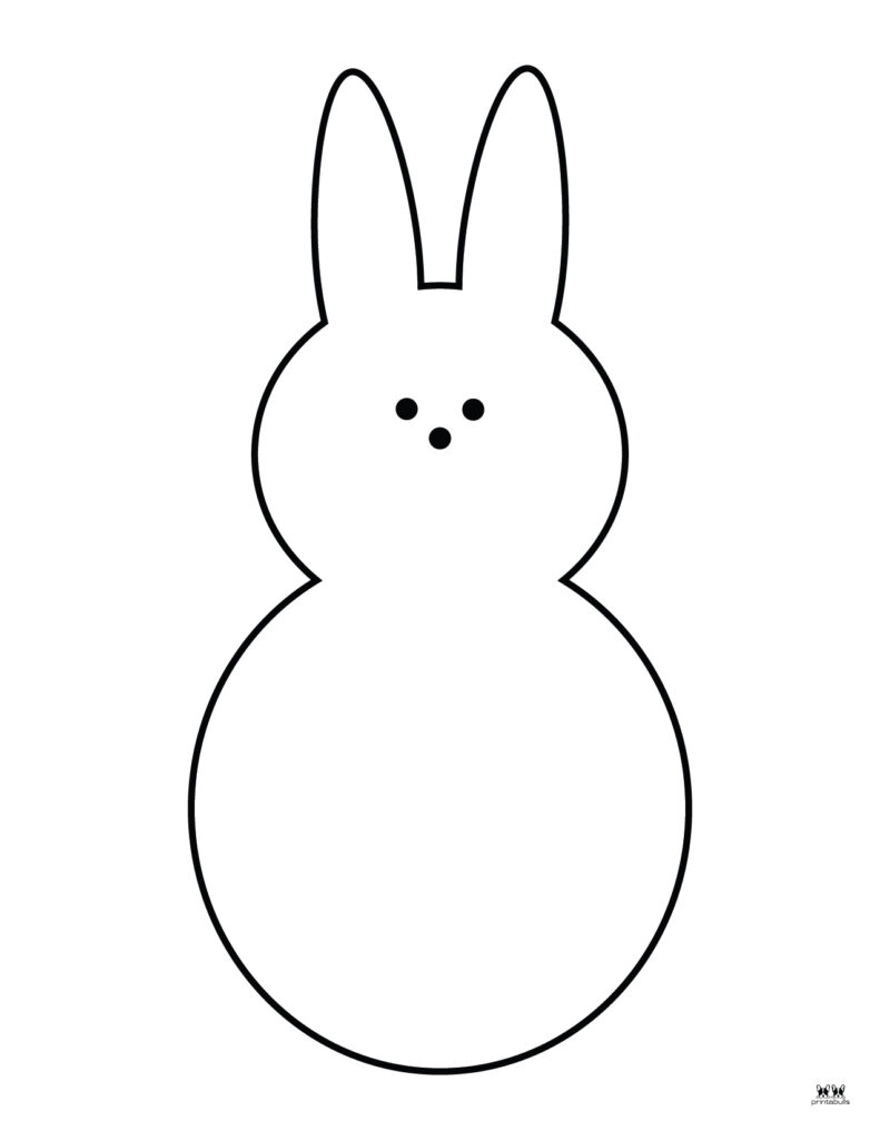 Easter bunny coloring pages