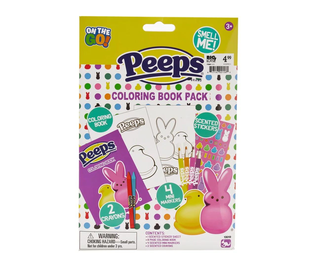 Peeps coloring book pack big lots